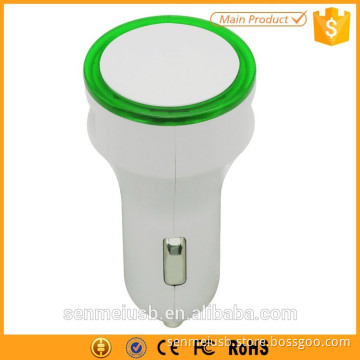 Shenzhen USB Car Charger Manufacturer Dual USB Car Charger 2.1 3.1 Amp for Promotion